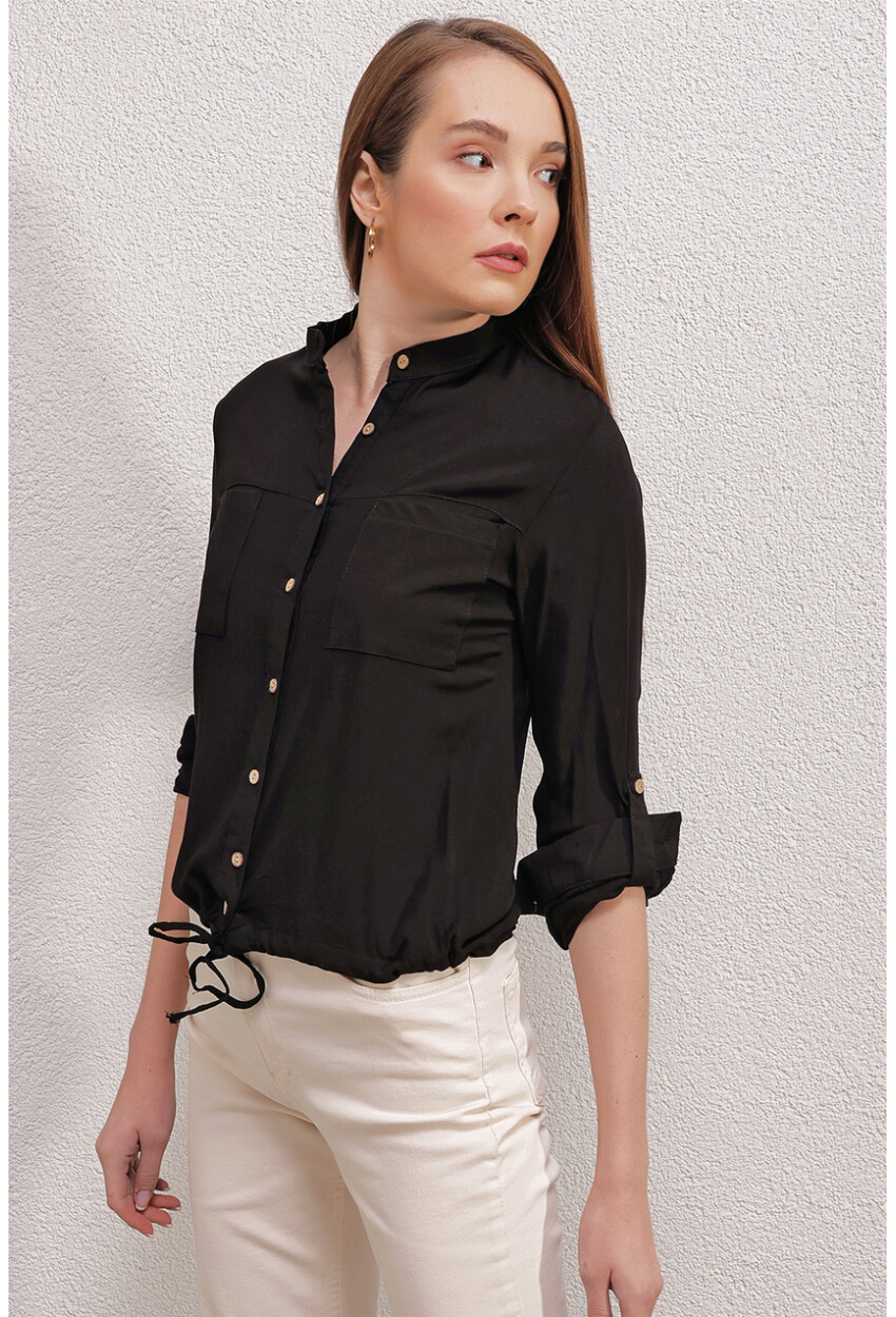 3619 Tie-Front Shirt