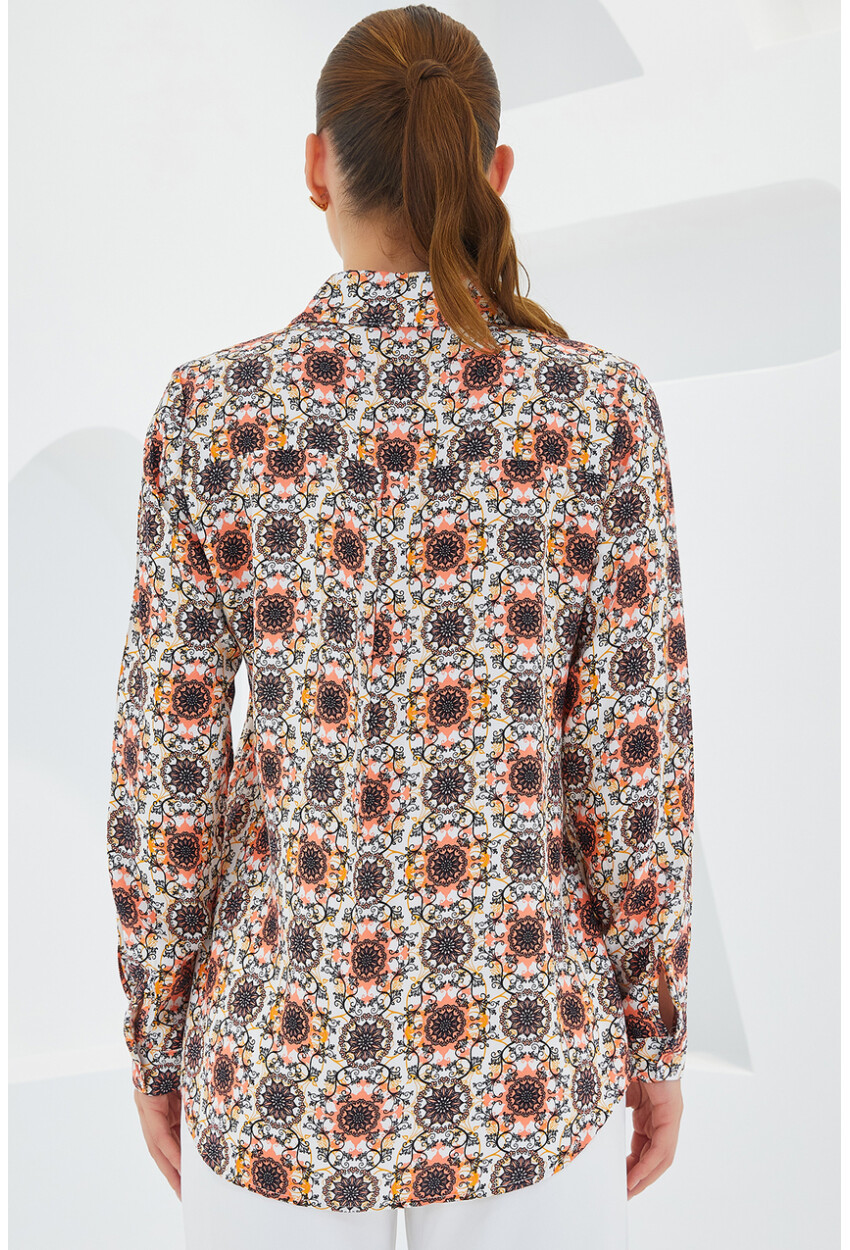 3721 Graphic Patterned Shirt