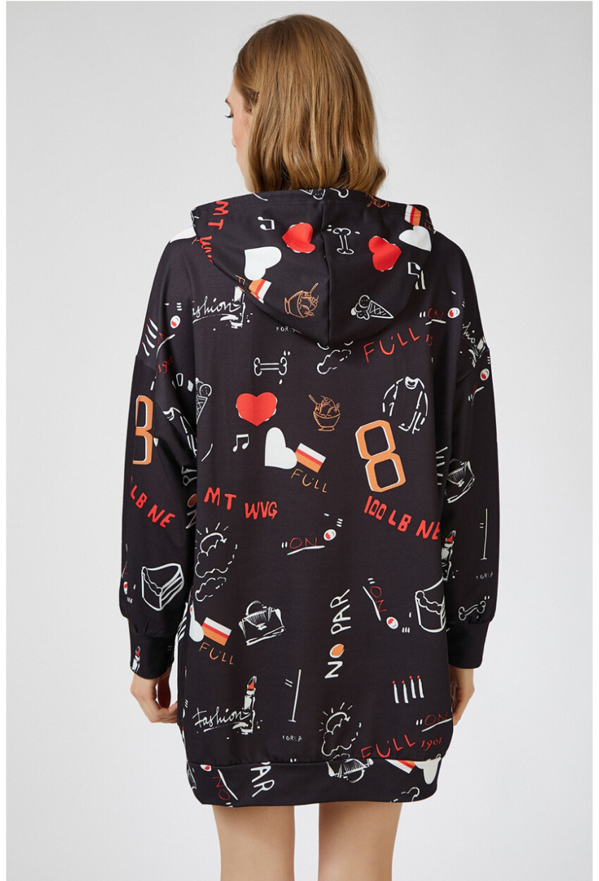 4289 Hooded Oversized Sweatshirt