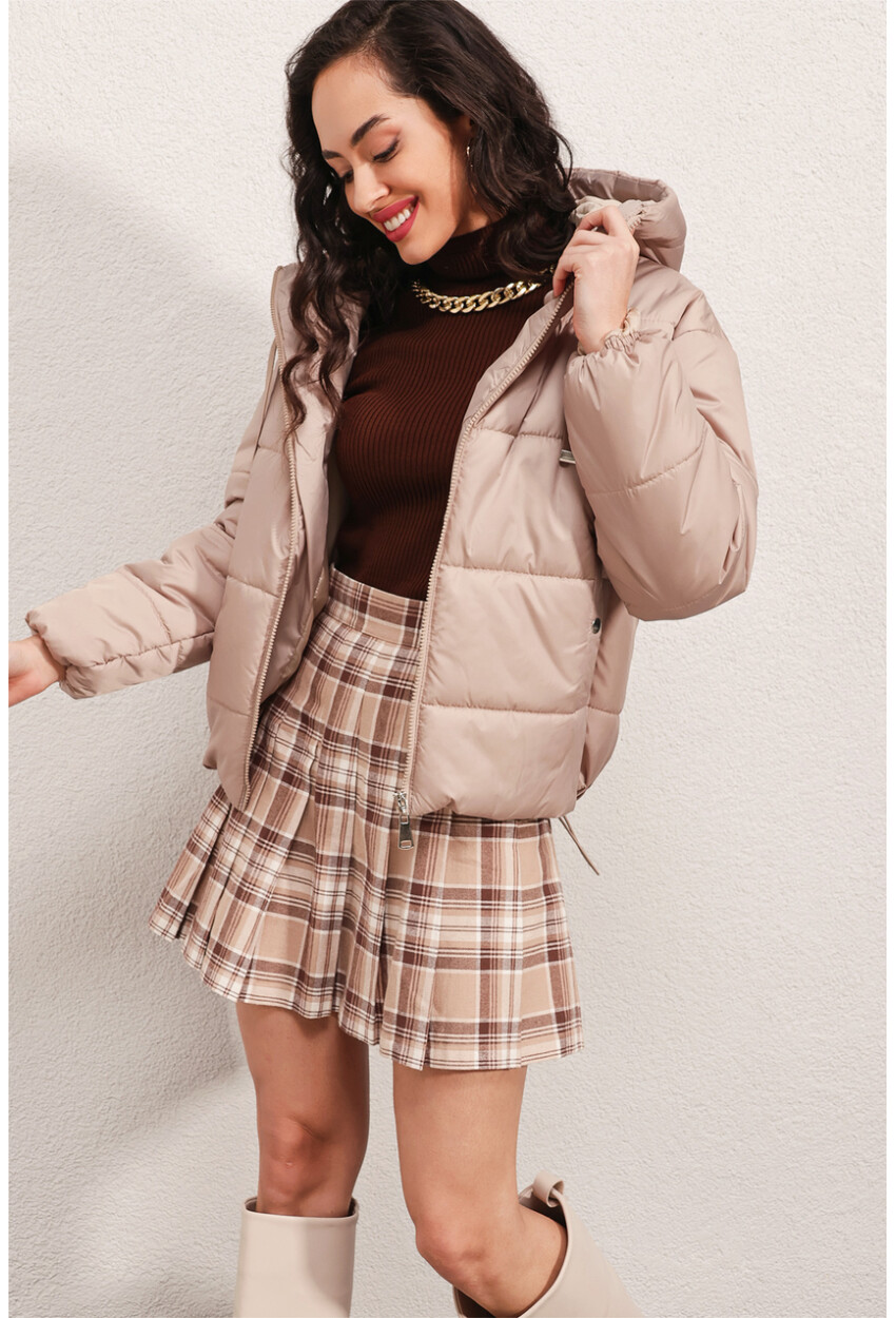 5117 Hooded Puffer Coat