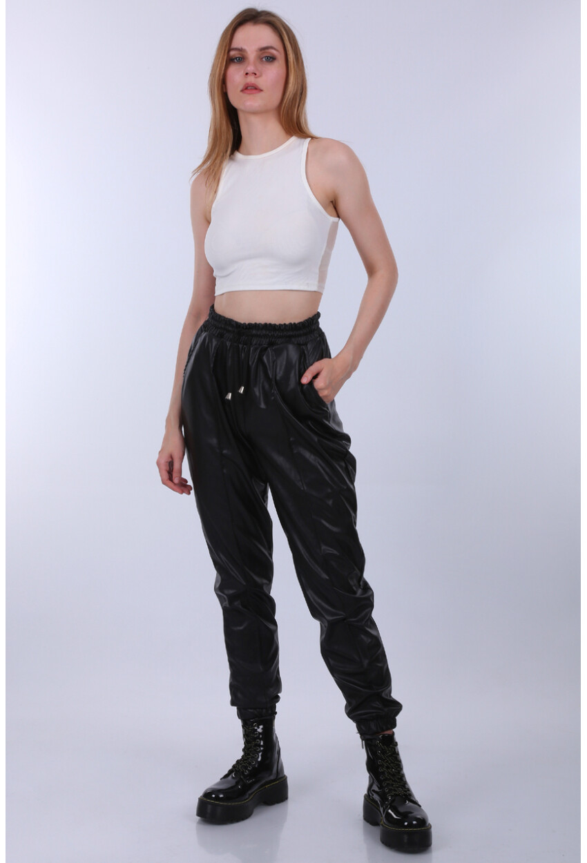 6537 Leather Pants