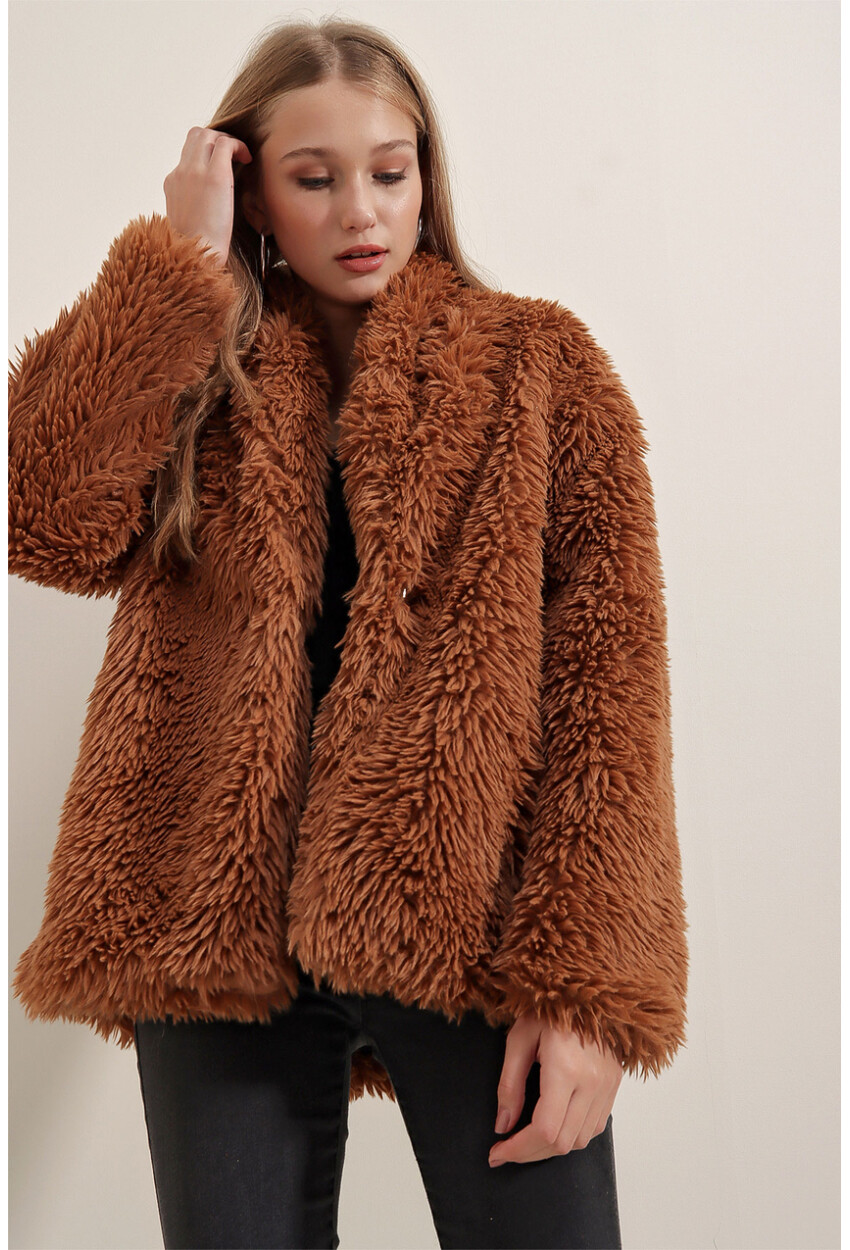 9088 Plush Coat