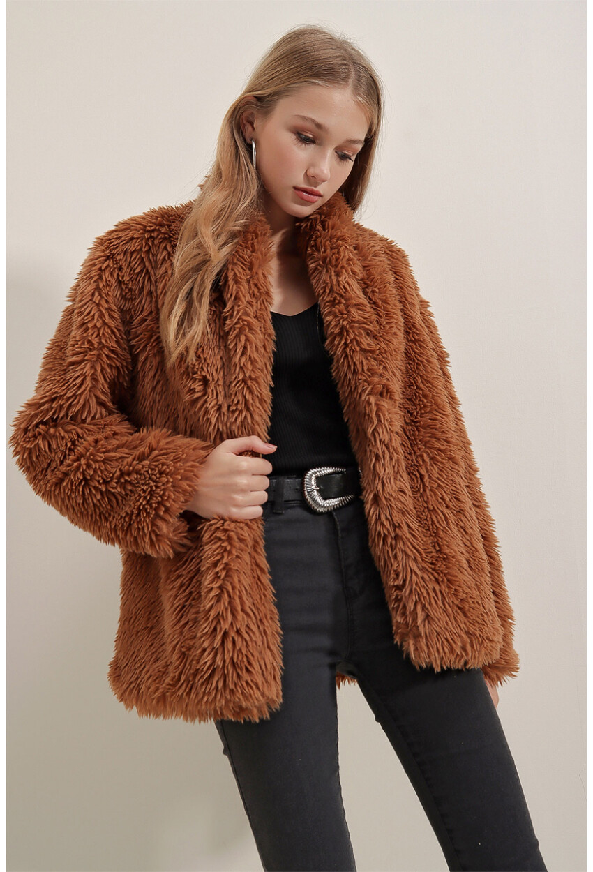 9088 Plush Coat