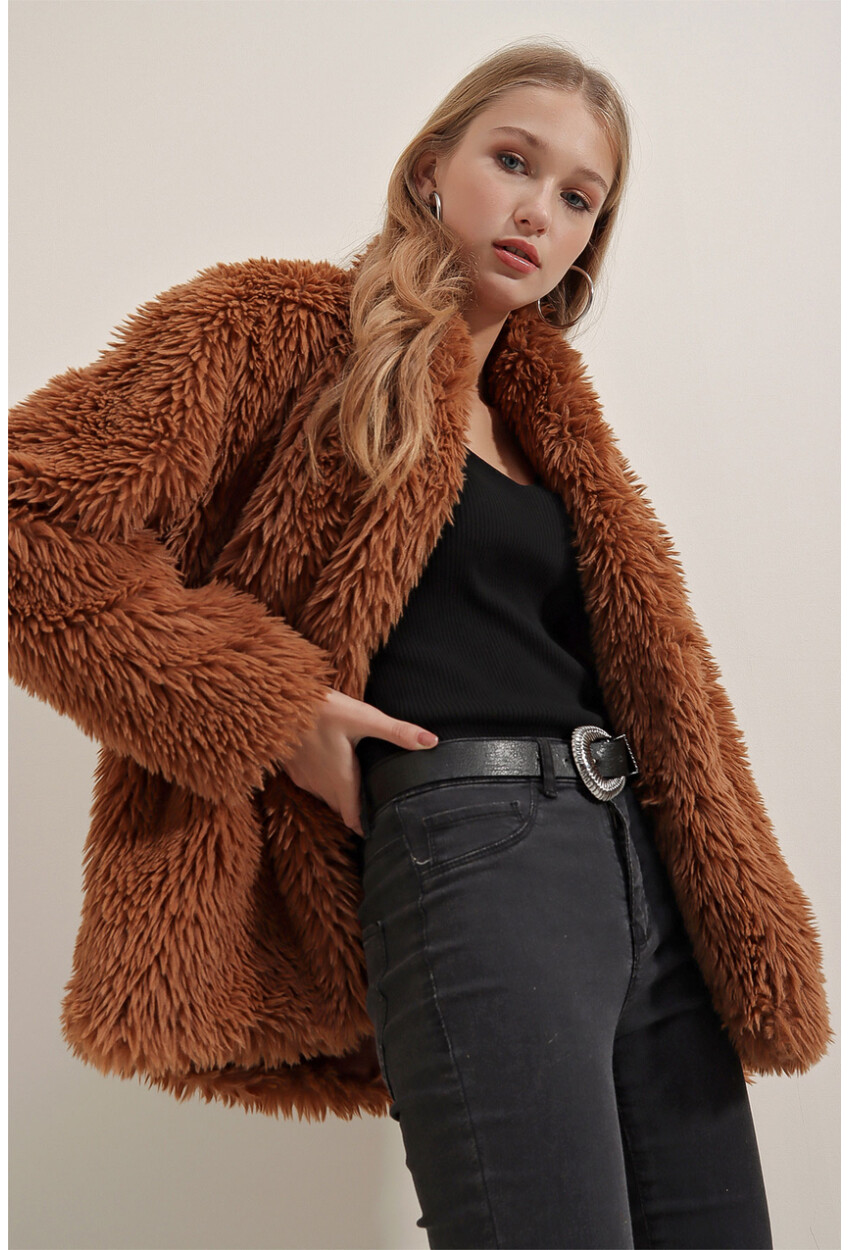 9088 Plush Coat