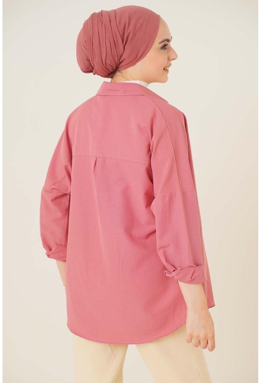 103901 Oversized Basic Hijab Shirt