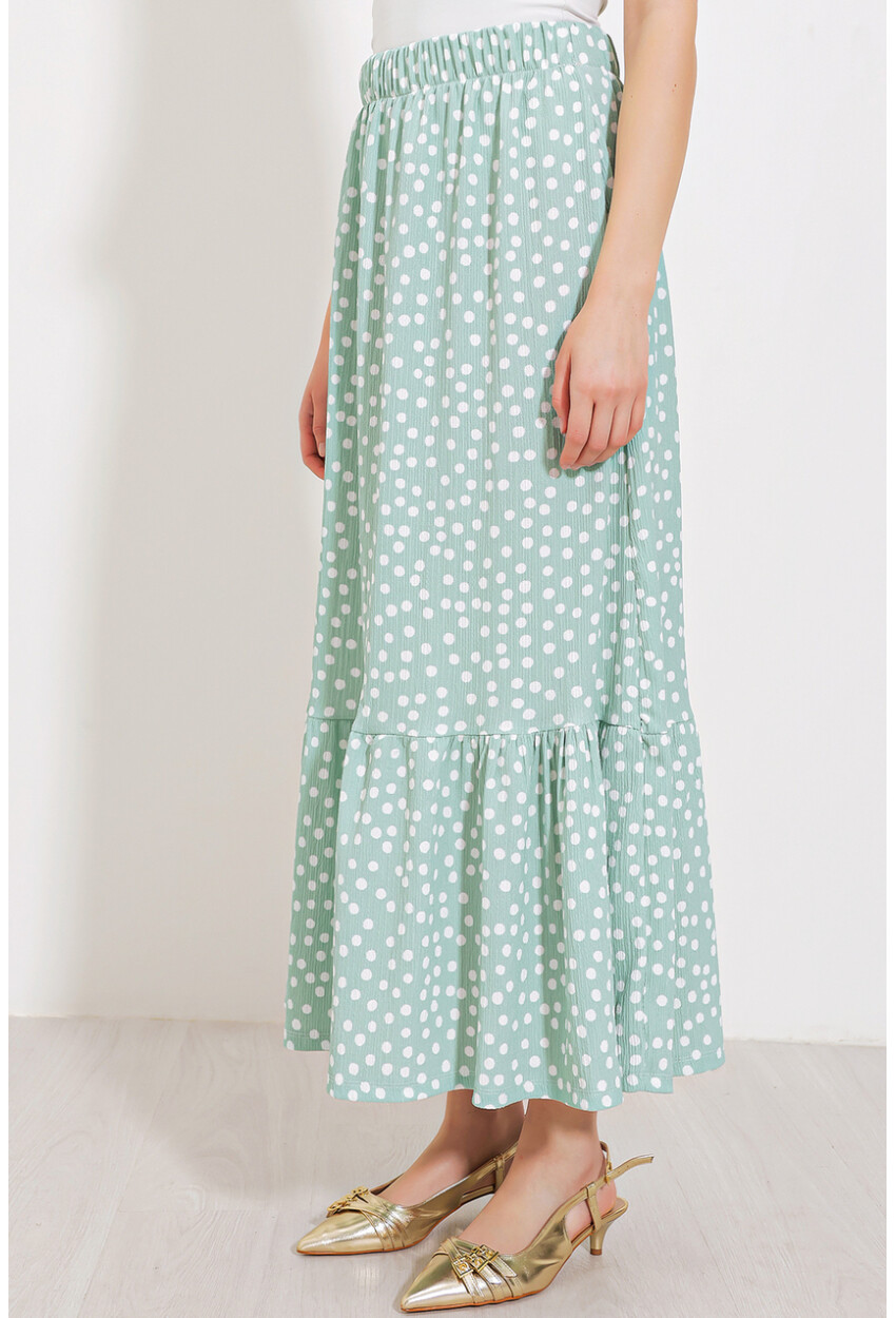 1886 Long Knit Skirt