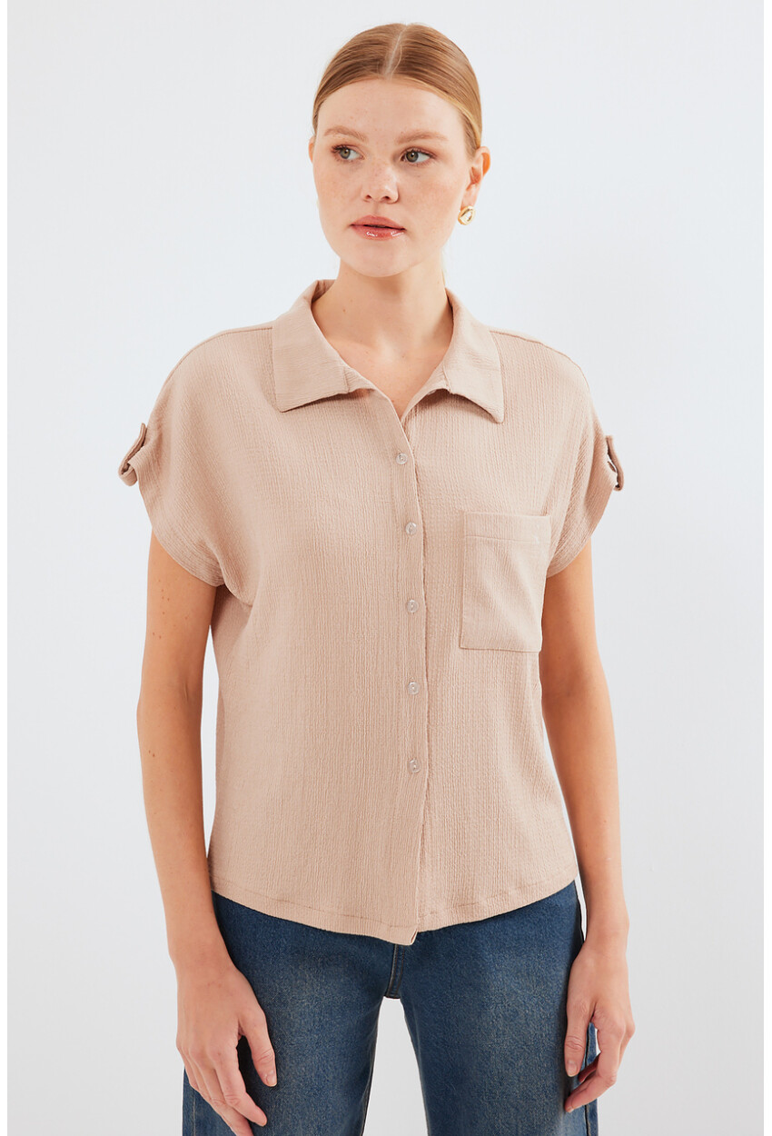 20256 Cuffed Double Short Sleeve Shirt