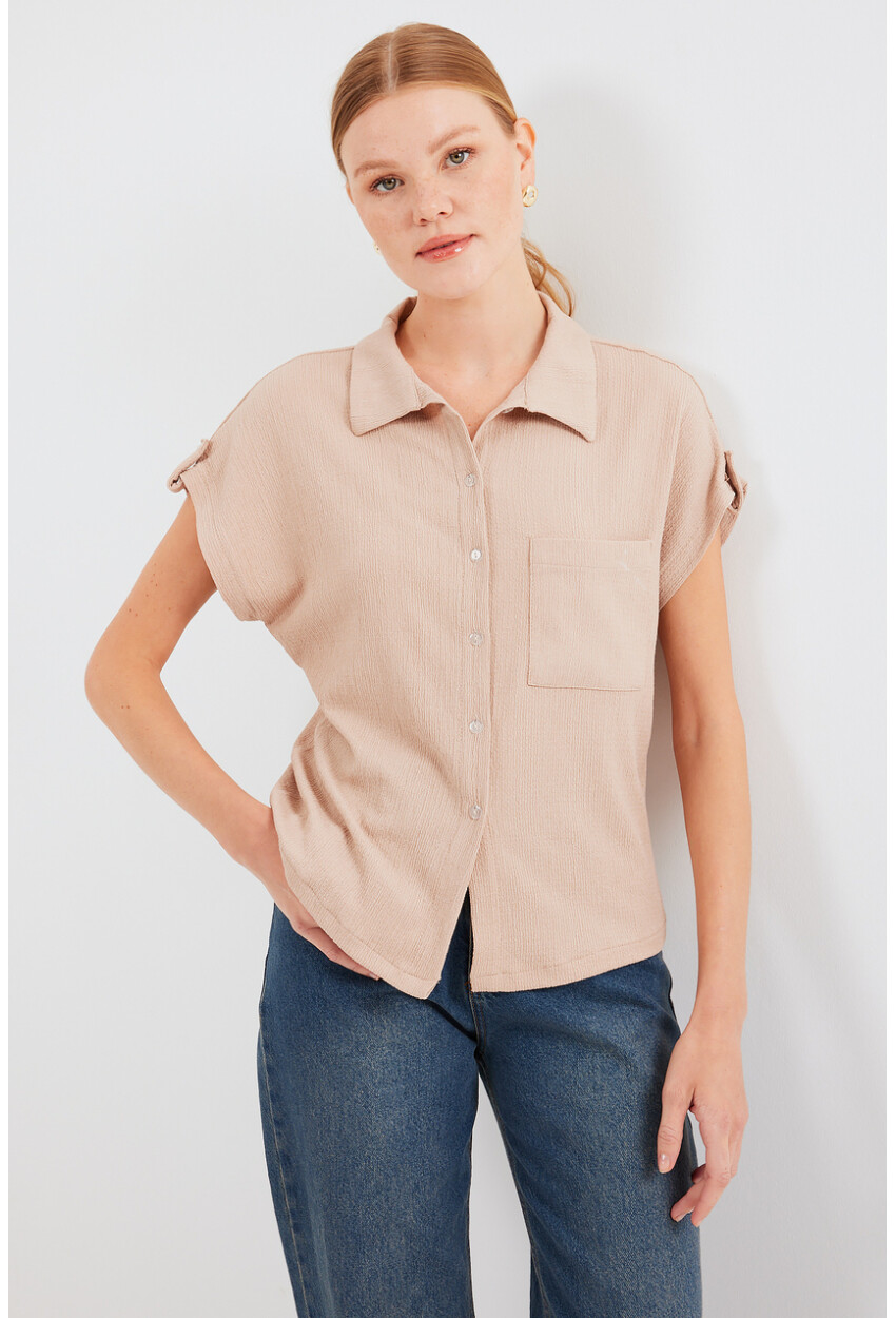 20256 Cuffed Double Short Sleeve Shirt