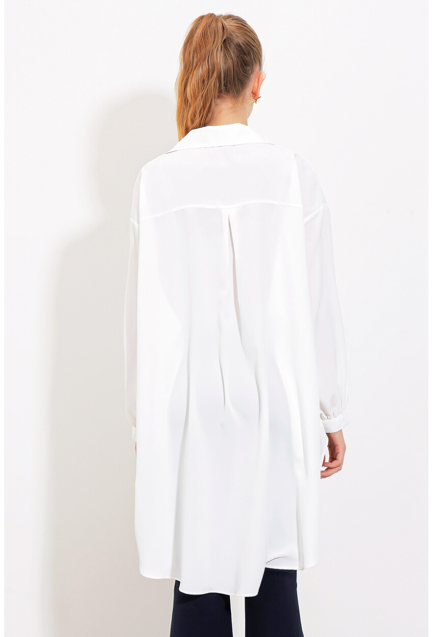 5916 Oversized Shirt Tunic