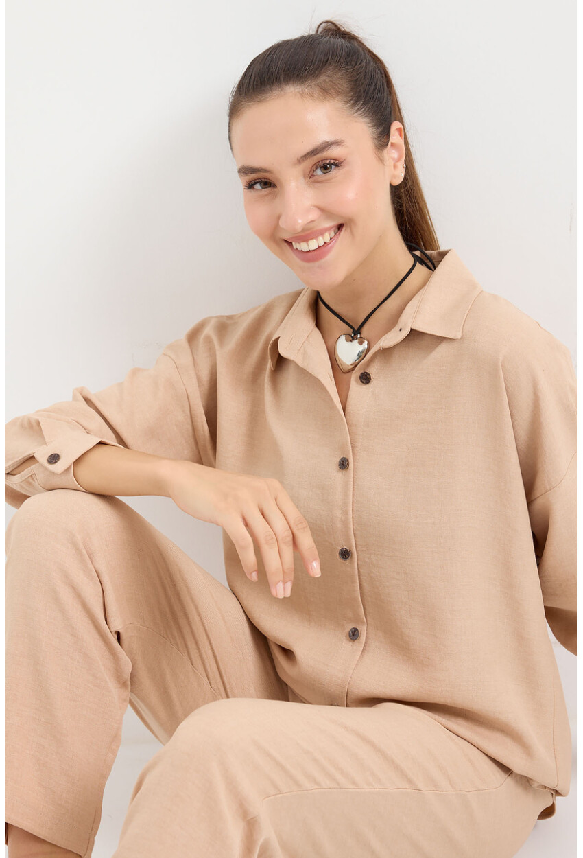 6622 Linen Two-Piece Set