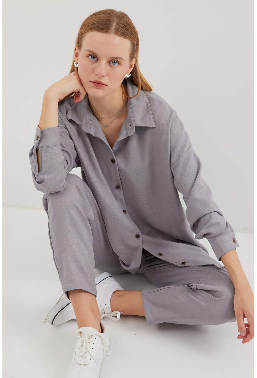 6622 Linen Two-Piece Set