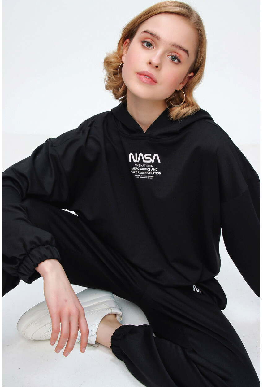 55313 Nasa Printed Tracksuit Set