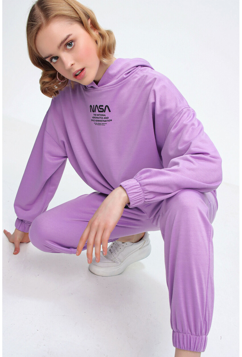 55313 Nasa Printed Tracksuit Set