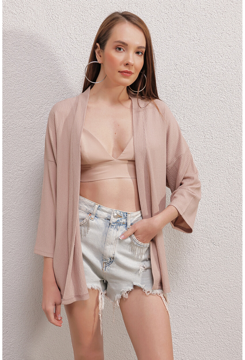 5862 Örme Kimono