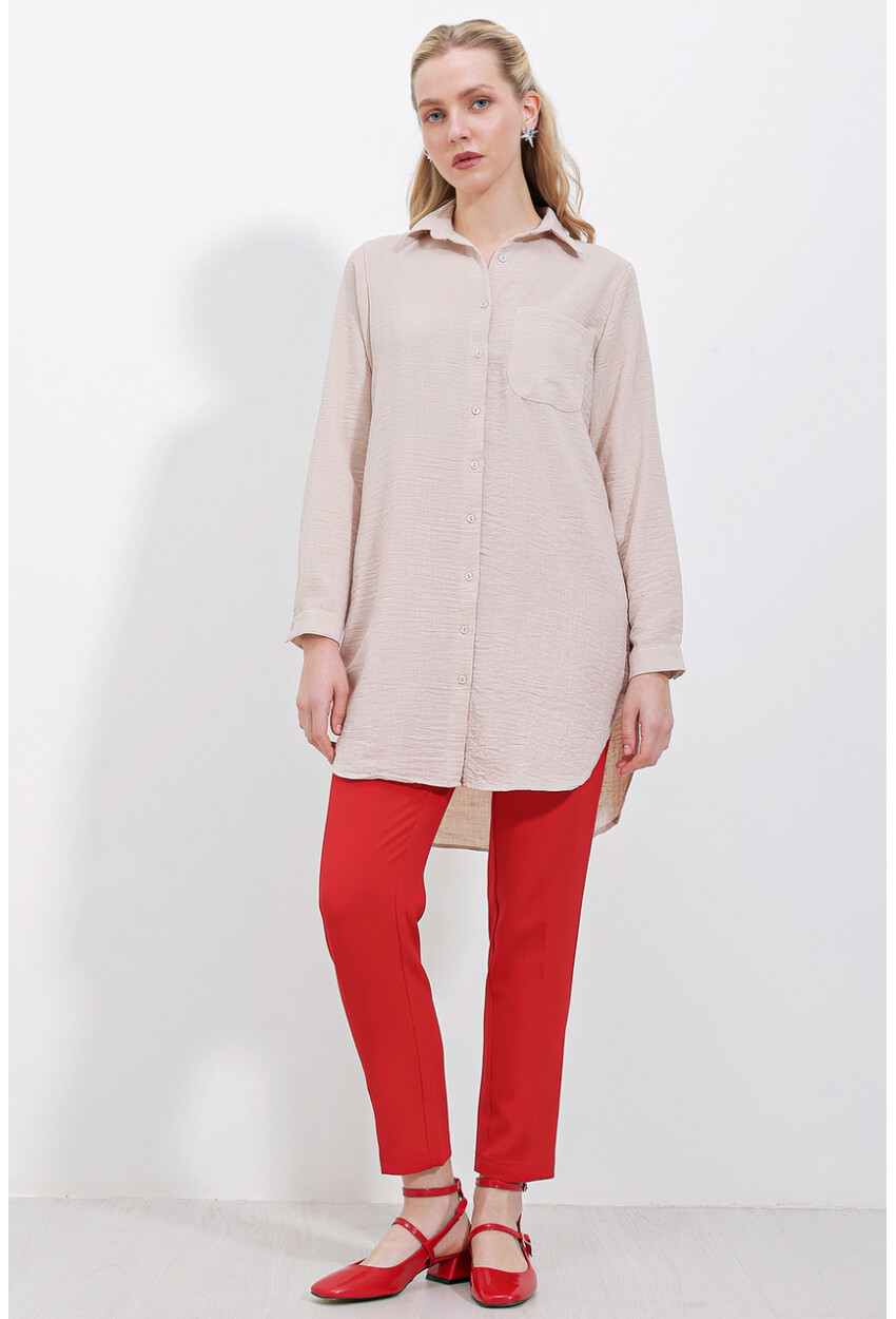 5880 Single Pocket Shirt Tunic