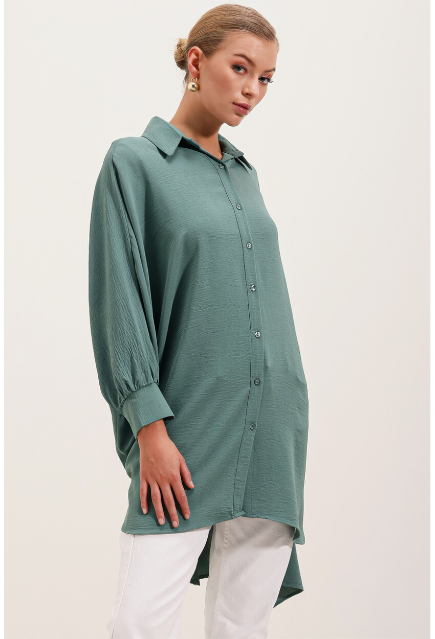 5914 Oversized Shirt Tunic