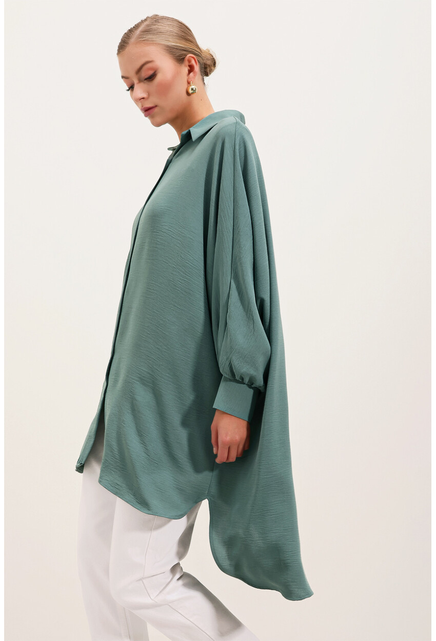 5914 Oversized Shirt Tunic