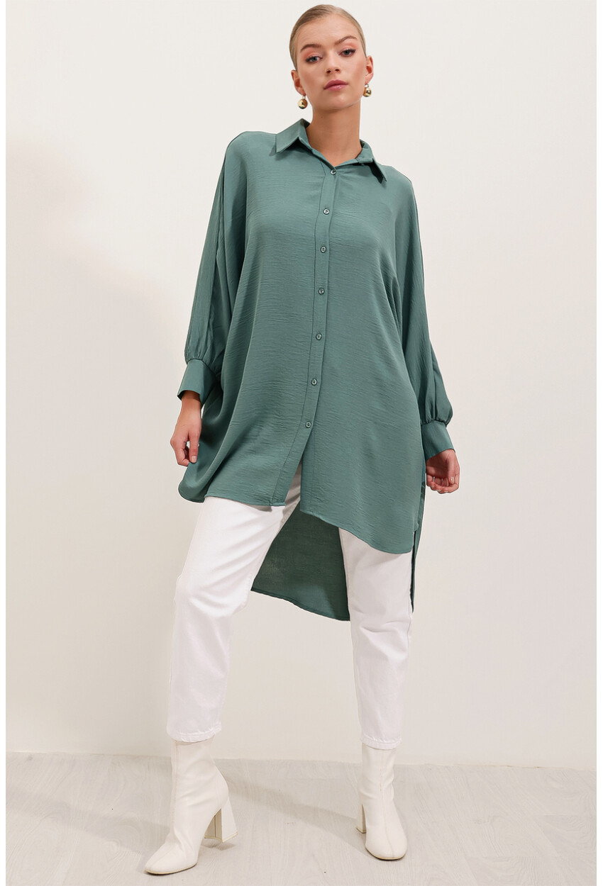 5914 Oversized Shirt Tunic