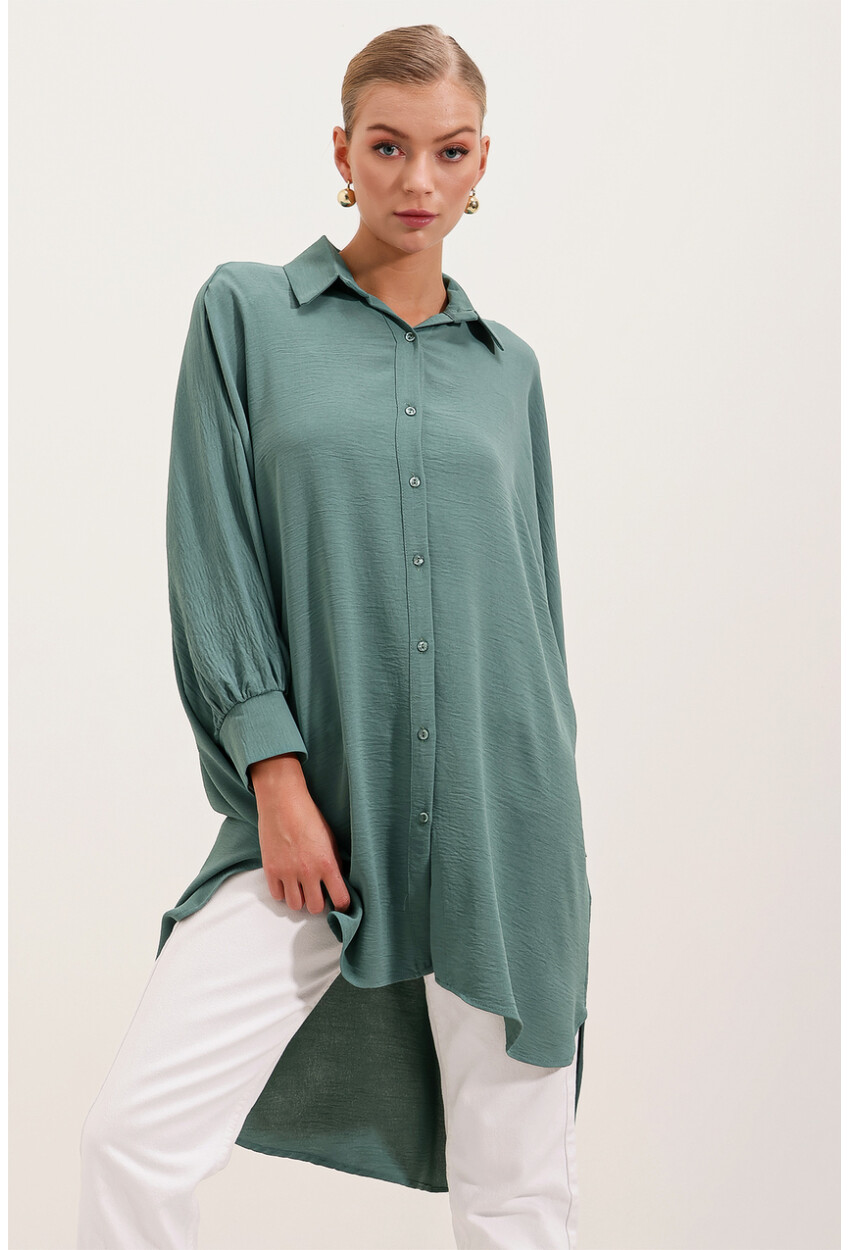 5914 Oversized Shirt Tunic