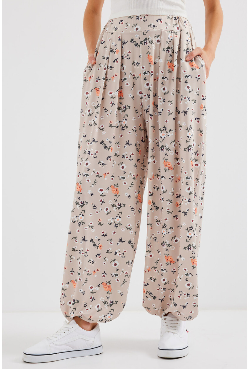 6665 Patterned Shalwar Pants