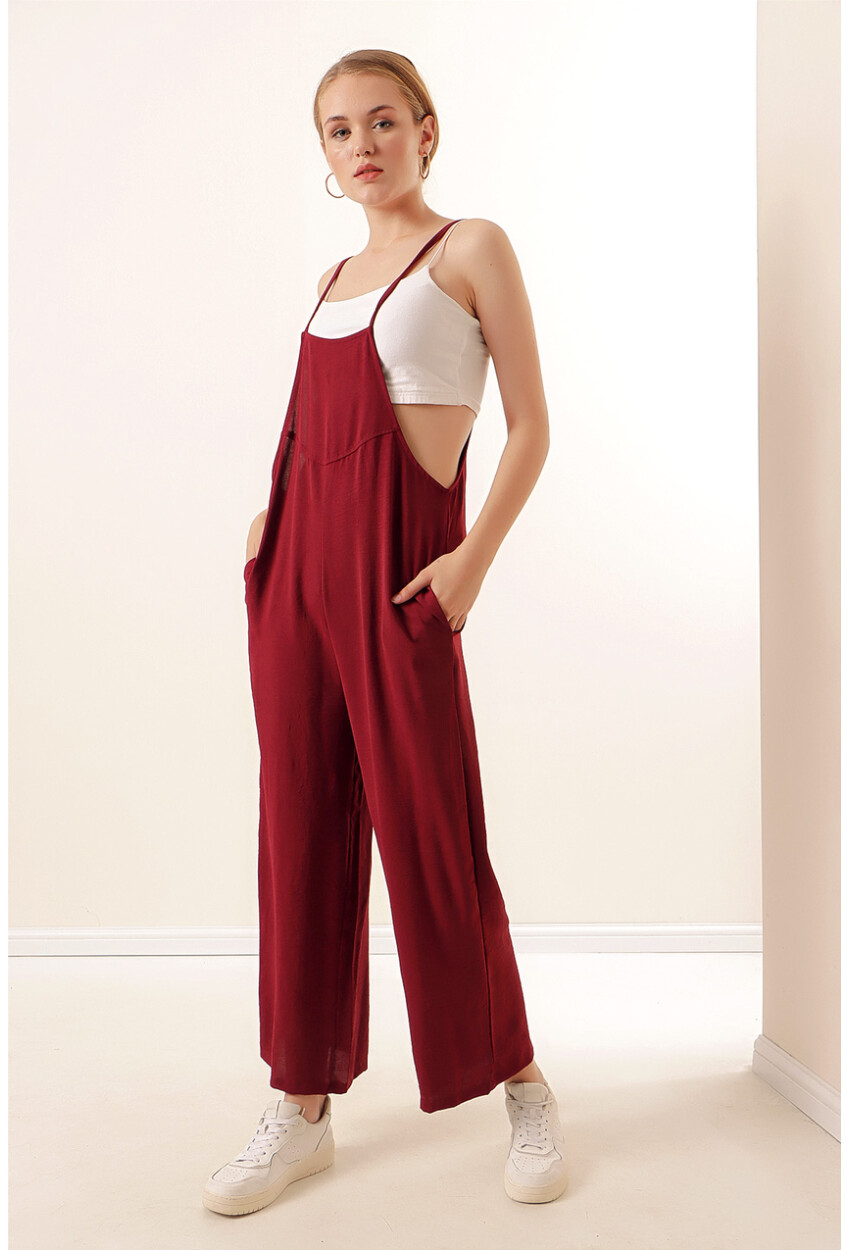 7019 Strappy Dungarees