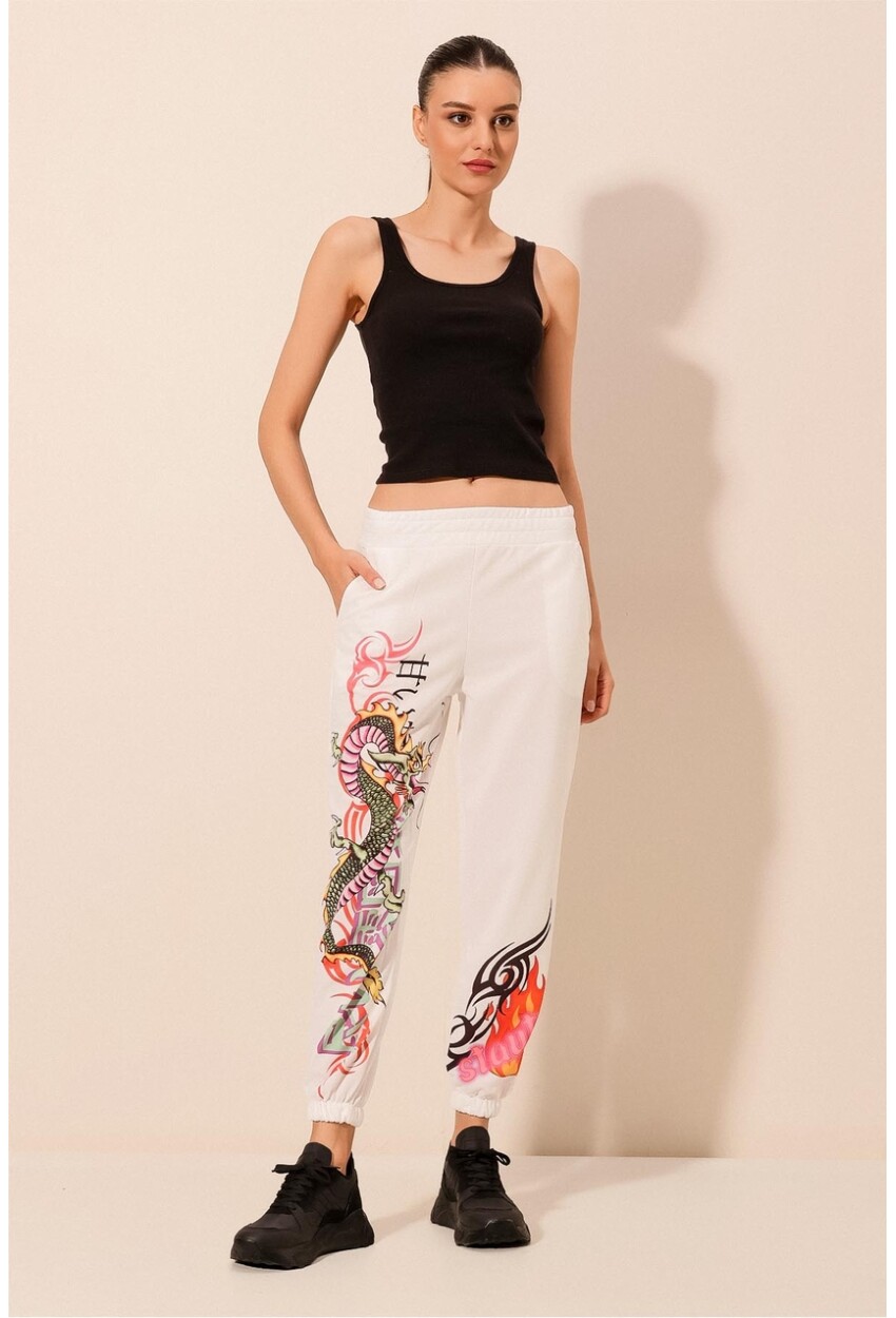 55437 Patterned Sweatpants