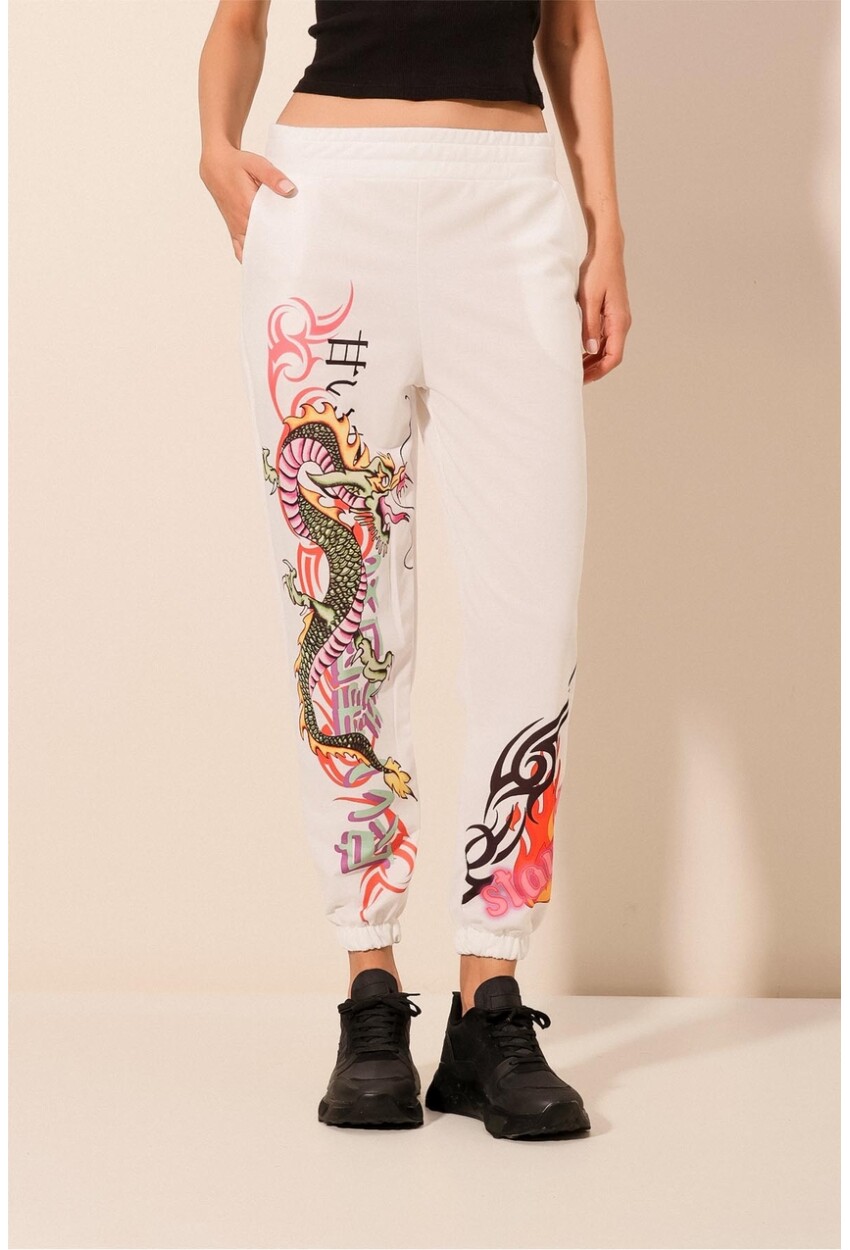 55437 Patterned Sweatpants