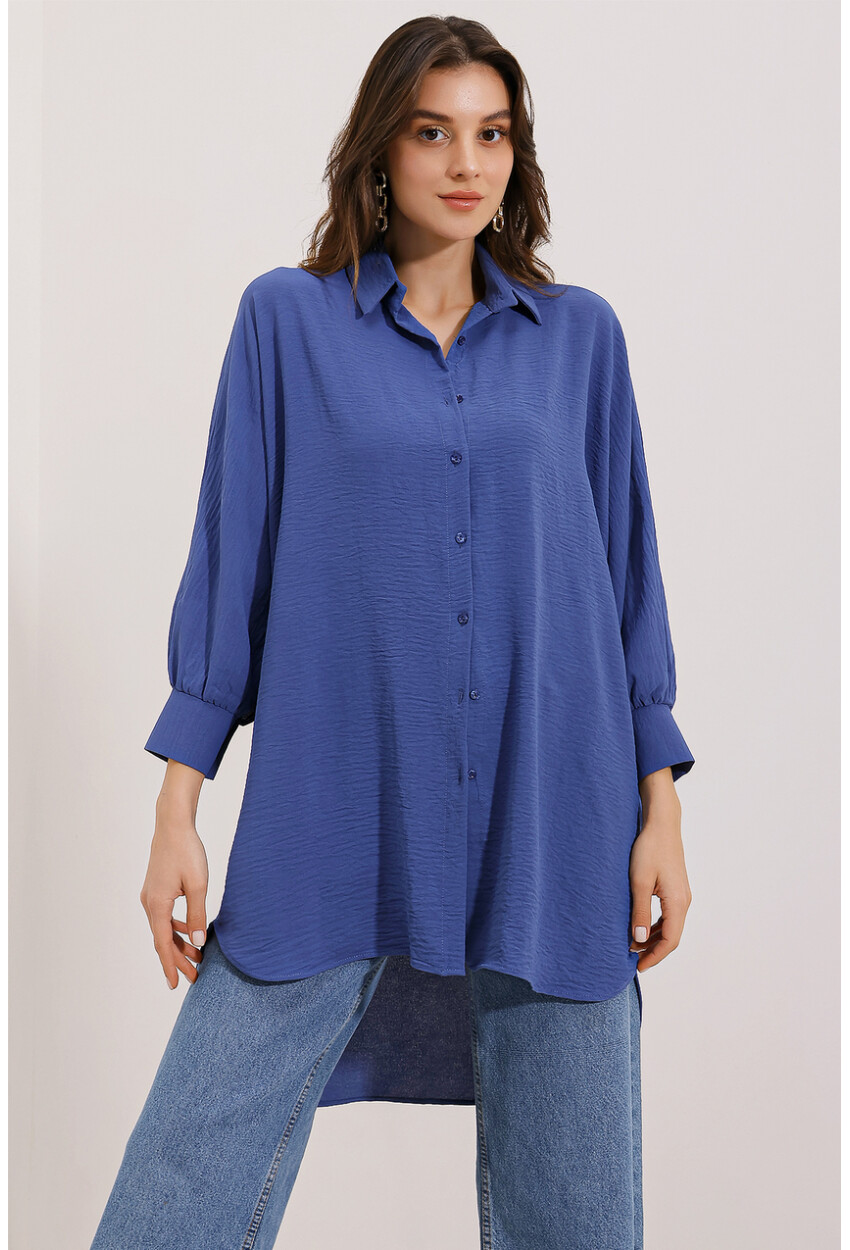 5914 Oversized Shirt Tunic