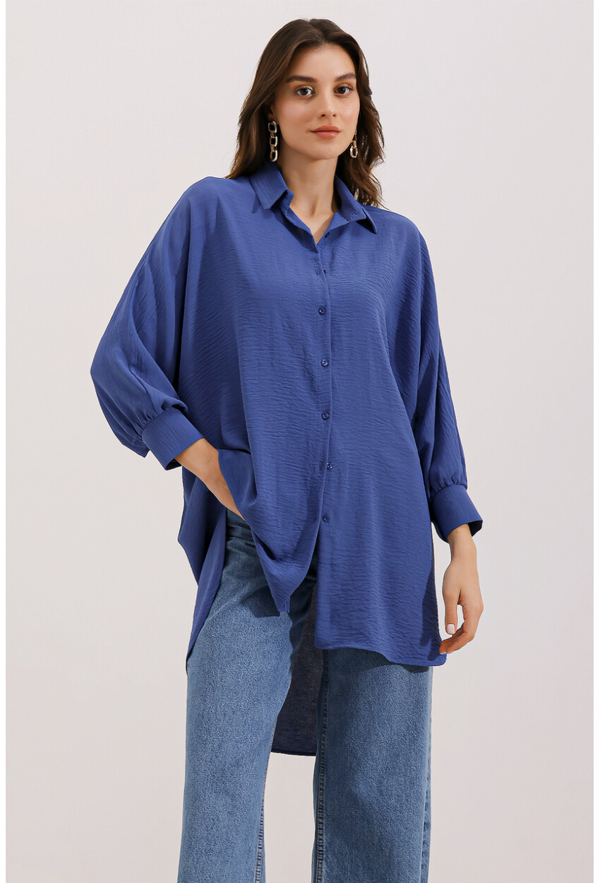 5914 Oversized Shirt Tunic