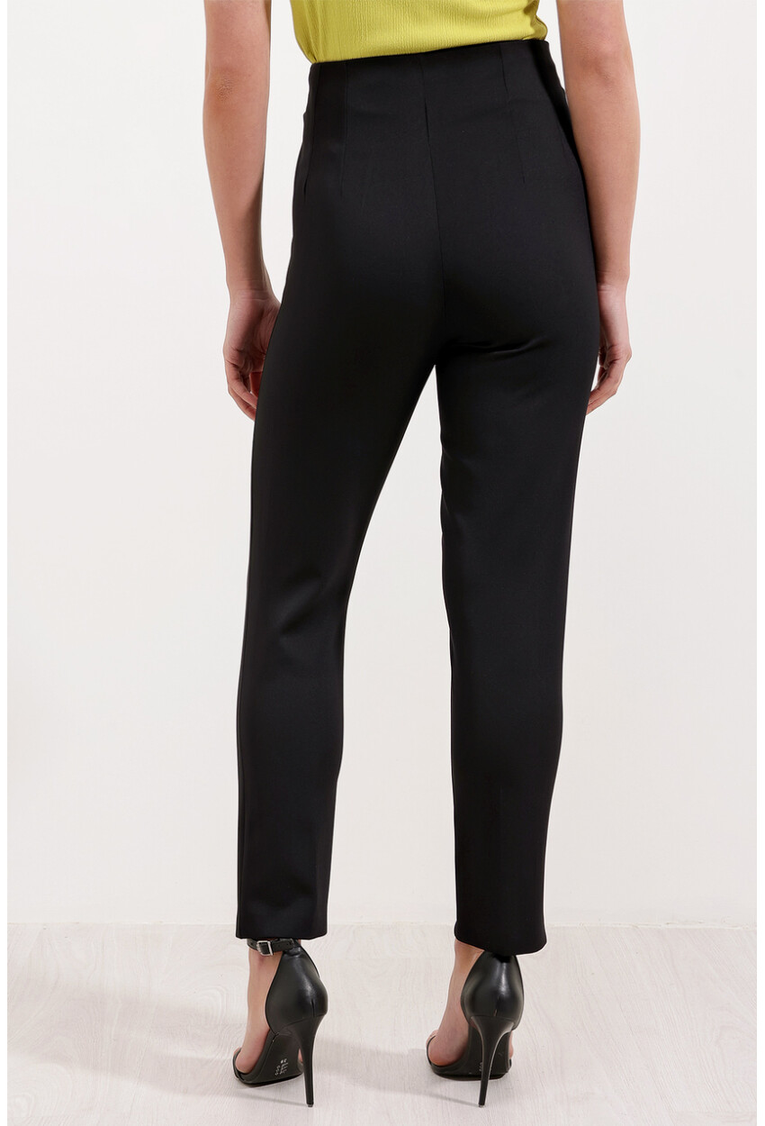 6650 High-Waist Fabric Pants