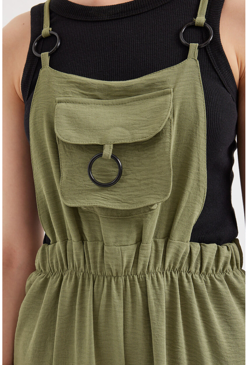 7023 Strappy Dungarees