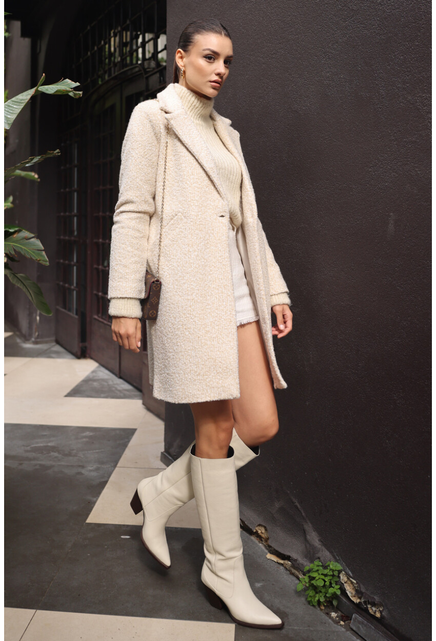 9082 Oversized Wool Coat