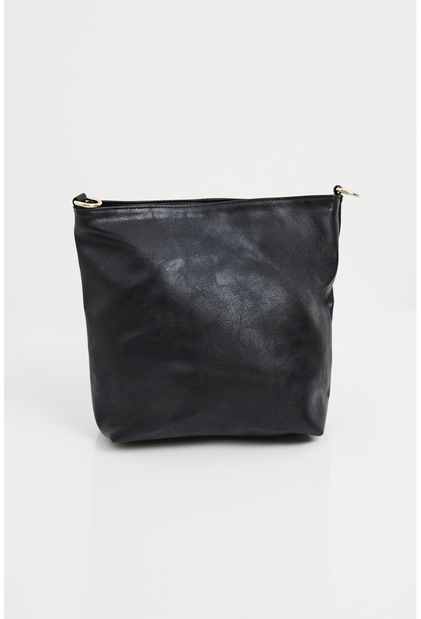 010173 Faux Leather Shoulder Bag