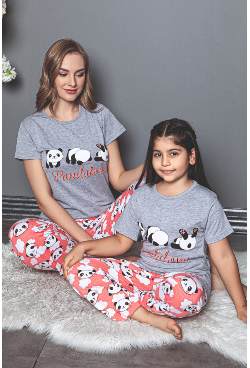 10310 Anne Kız Pijama Takımı