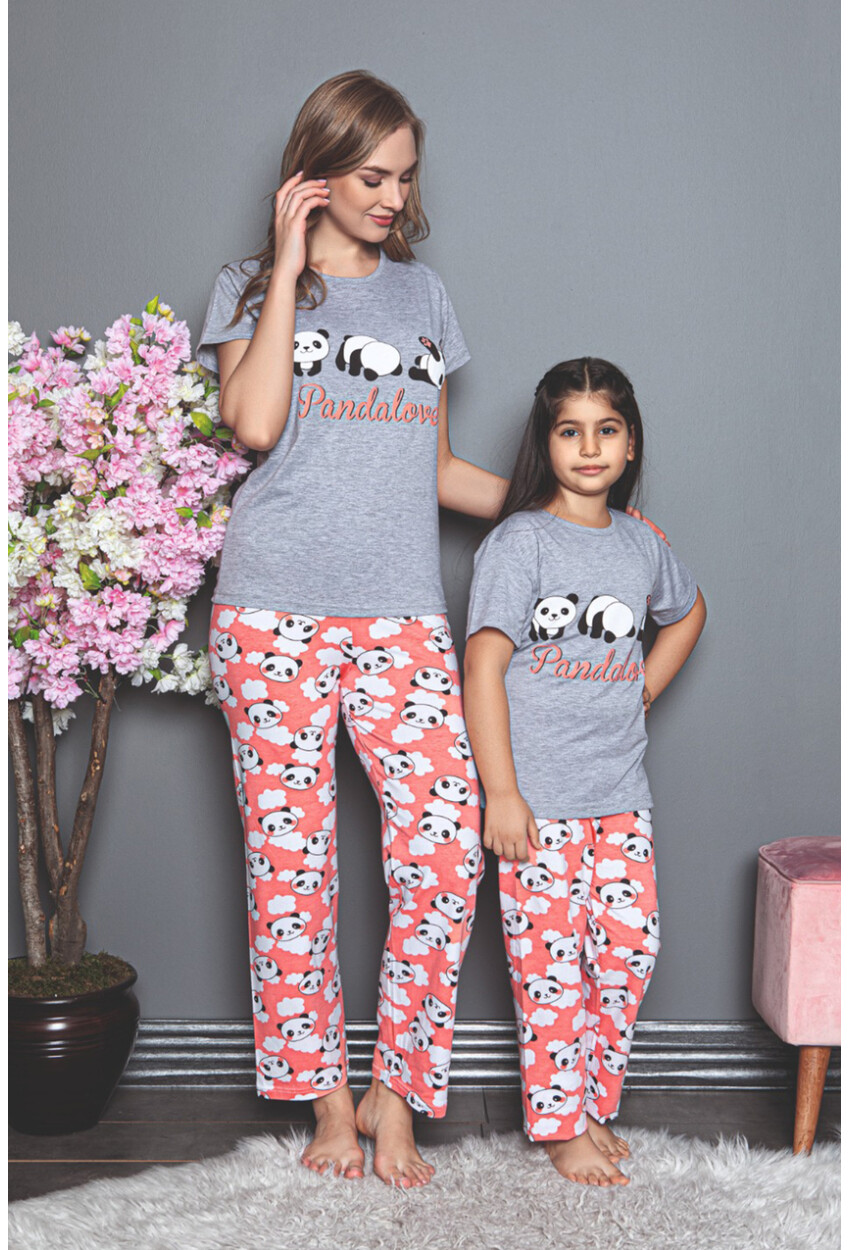 10310 Anne Kız Pijama Takımı