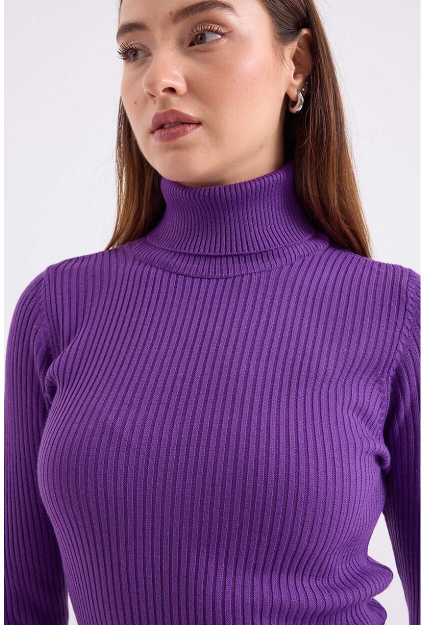 10311 Turtleneck Knit Sweater