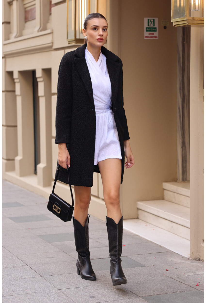 9082 Oversized Wool Coat