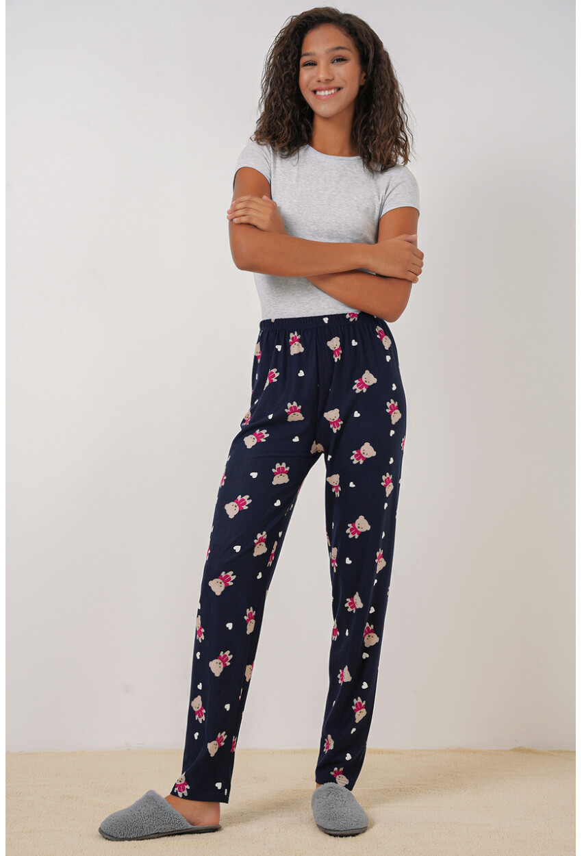 4323 Desenli Pijama Altı