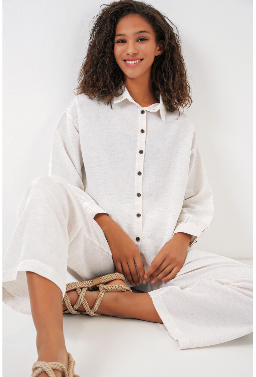 6622 Linen Two-Piece Set