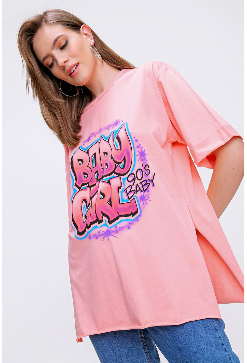 4294 Baby Girl Baskılı T-Shirt