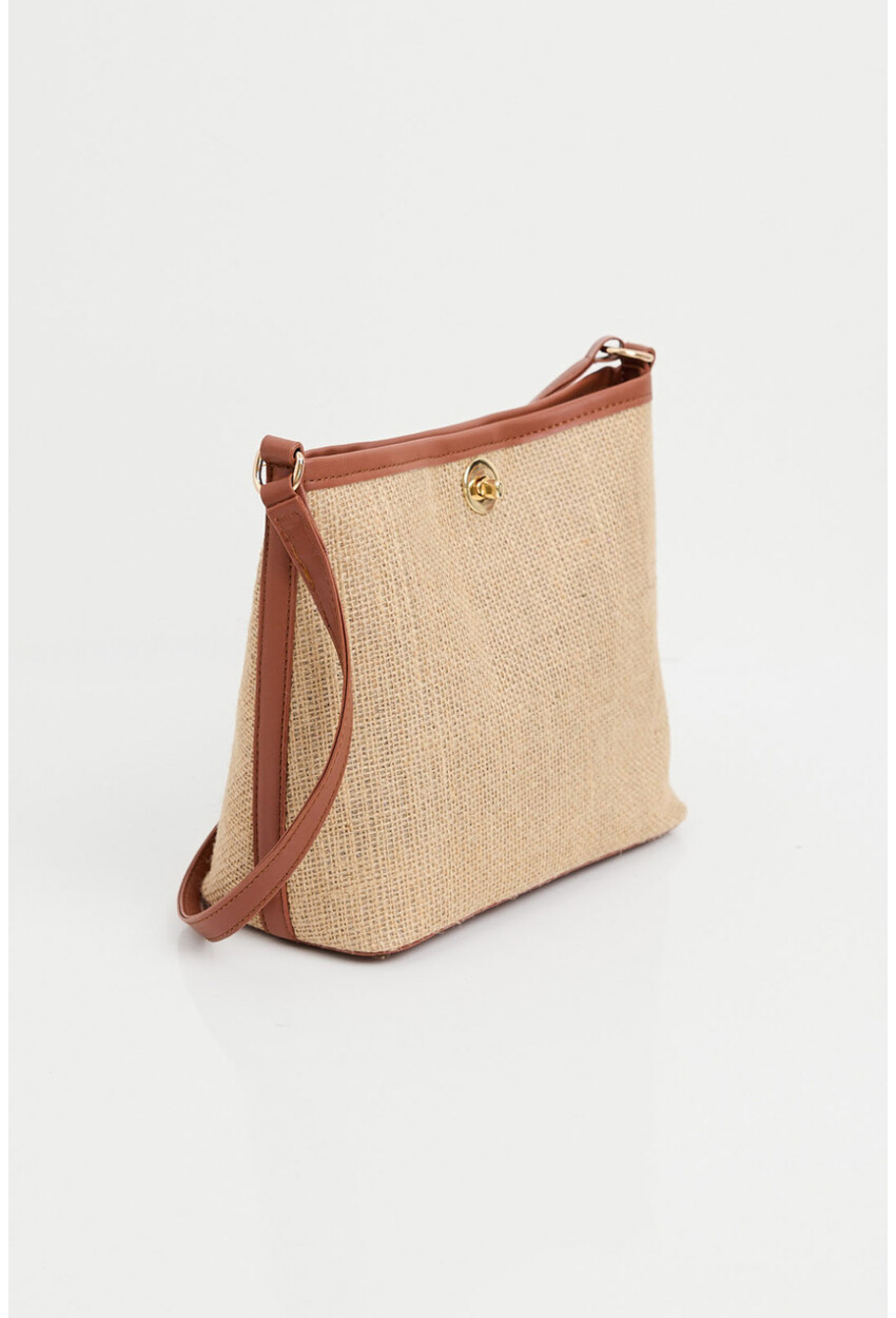 010174 Nested Woven Shoulder Bag