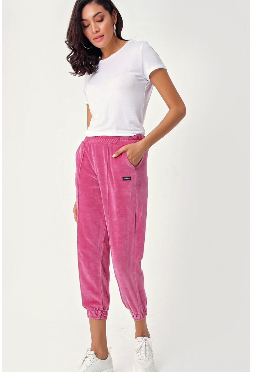 6491 Kadife Jogger Pantolon