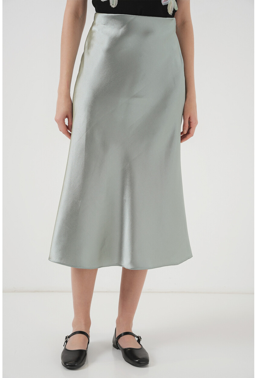 15806 Satin Skirt