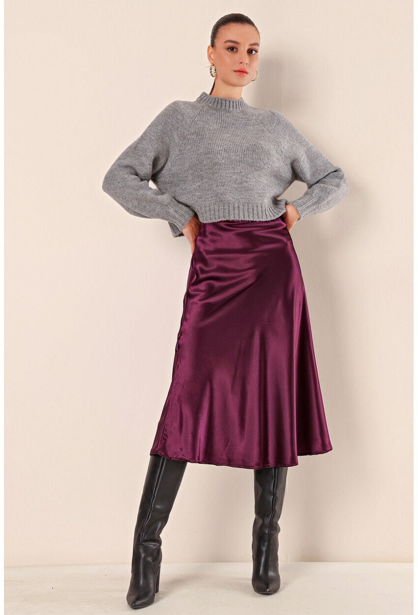 15806 Satin Skirt