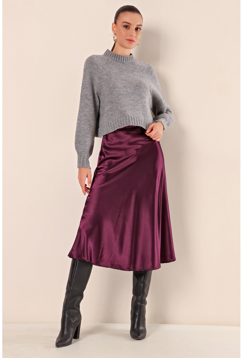 15806 Satin Skirt