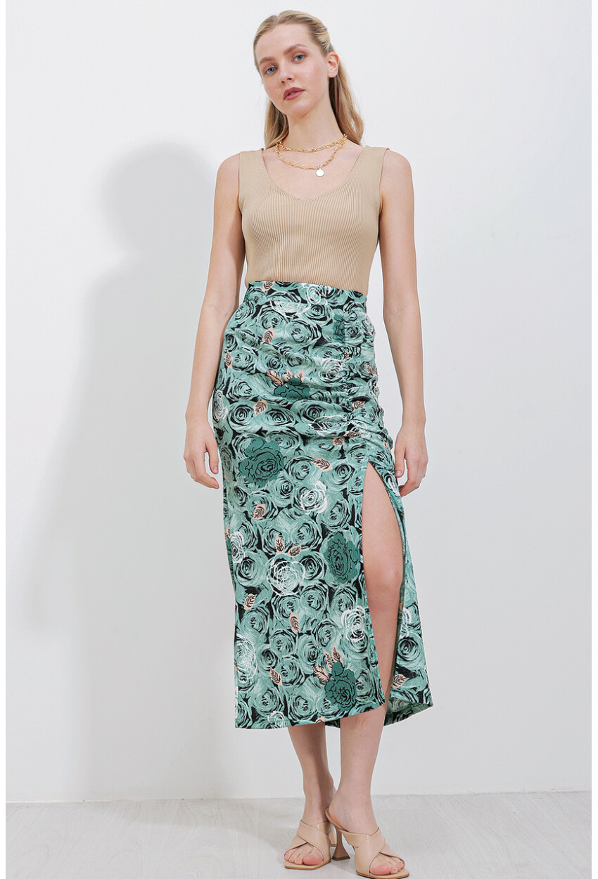 1880 Skirt With Slit