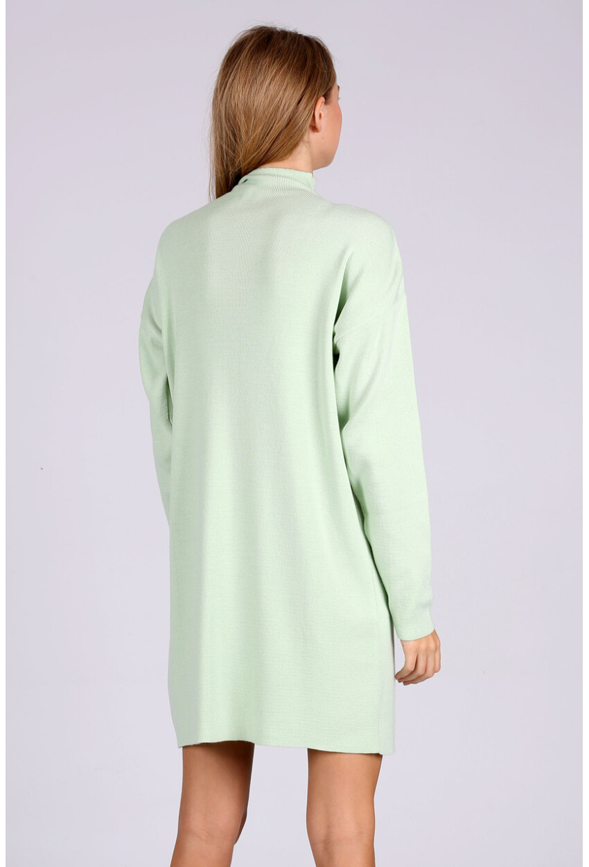 15765 Boğazlı Triko Tunik