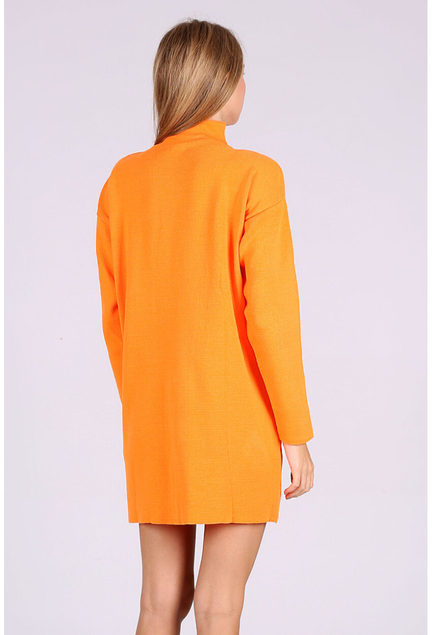 15765 Boğazlı Triko Tunik