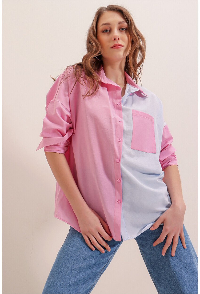20116 Block Color Shirt