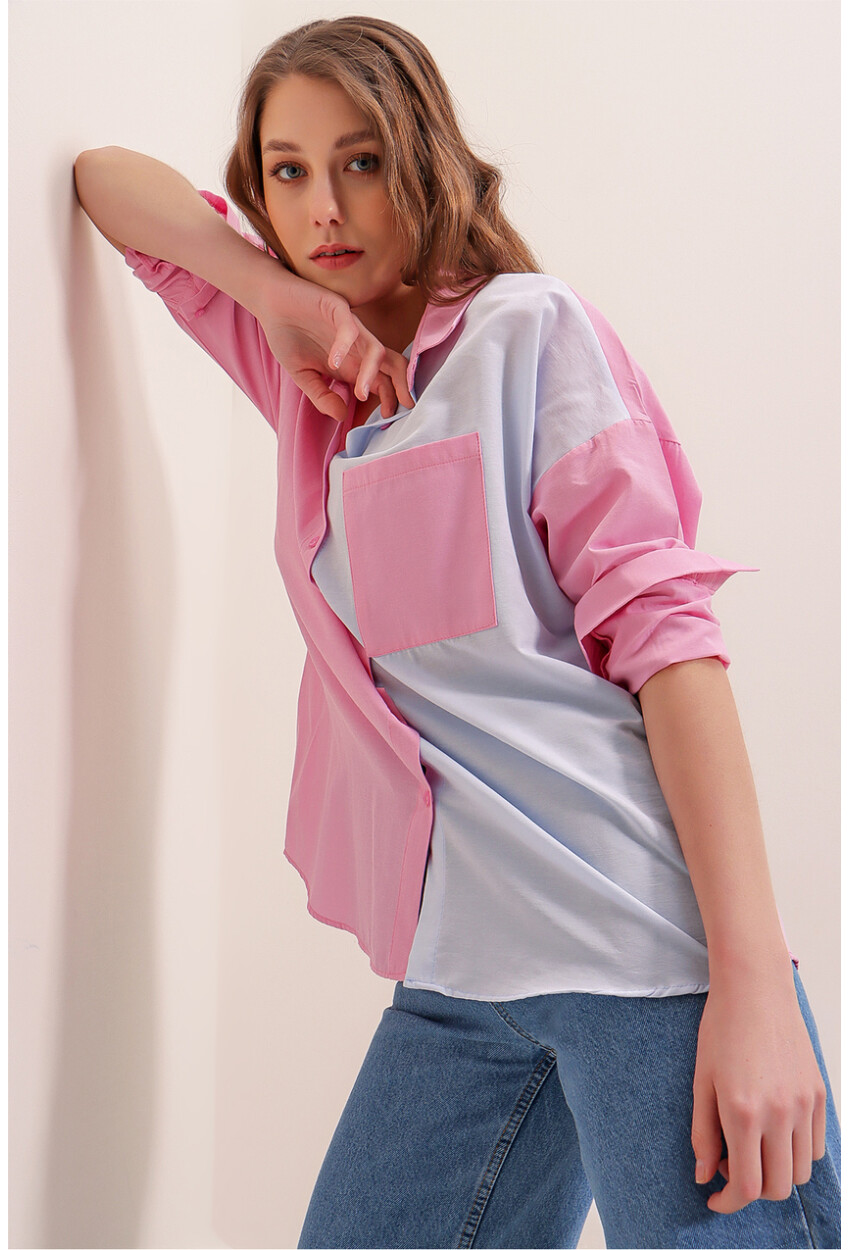 20116 Block Color Shirt